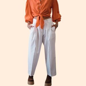 Forte Forte Pleated Wide Leg Trousers